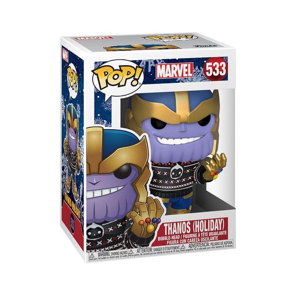 Funko Pop! Marvel:Holiday-Thanos Holiday