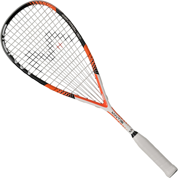 Control 130 Squash Racket with Grommit Strip - Orange
