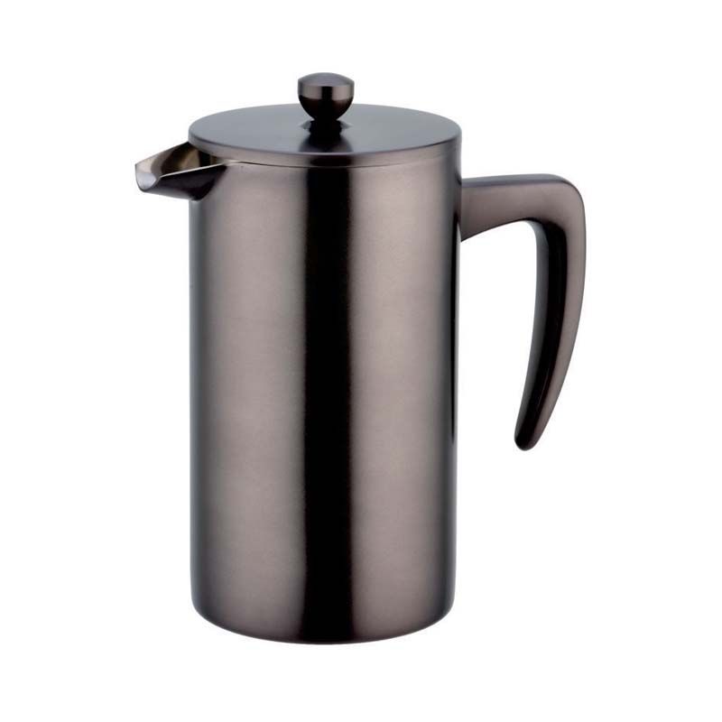 Regent Sidamo 1L Double Walled Coffee Maker - Gun Metal | Shop