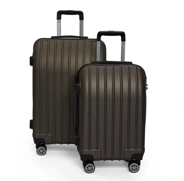 SideKick-Emerald 2pc luggage Set - Bronze