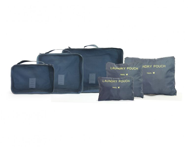 SideKick Travel Organiser Set 6 Piece - Navy