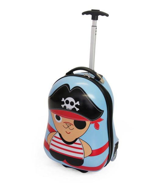 SideKick - Kids Trolley Suitcase - Pirate