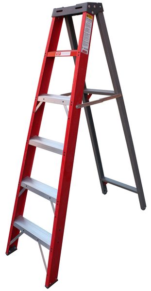 CASLAD - FGS6 Fibreglass Stepladder 1.8m
