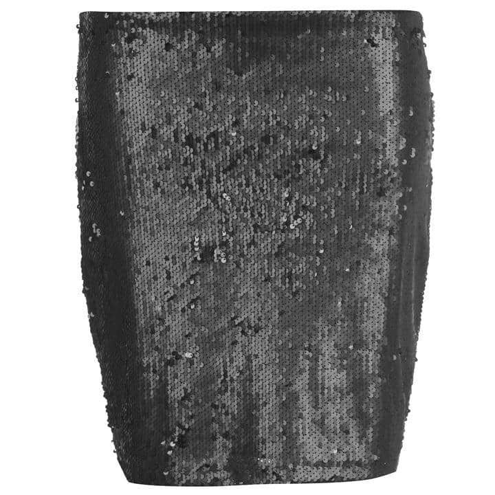 Golddigga Ladies Sequin Skirt - Black [Parallel Import] | Shop Today ...