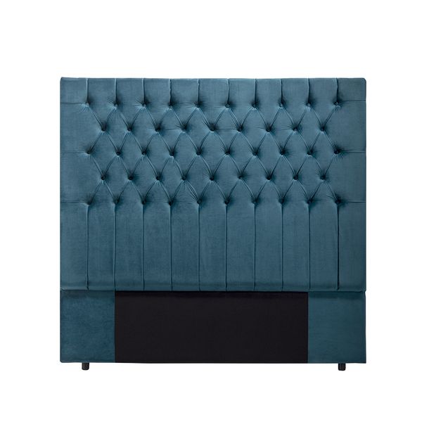 Kate Deep Button Headboard - Velvet Teal