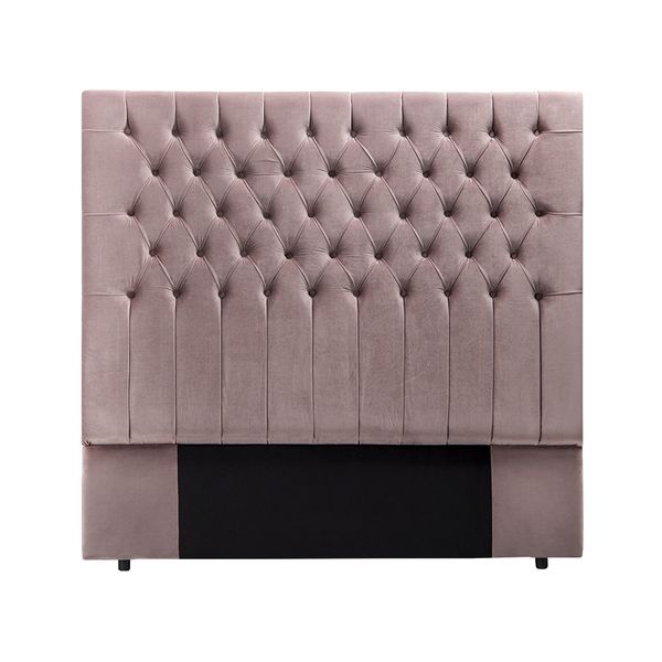Kate Deep Button Headboard - Velvet Pink