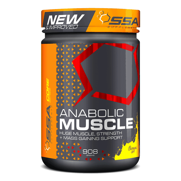 SSA Anabolic Muscle Stack - 908g BananaSplit