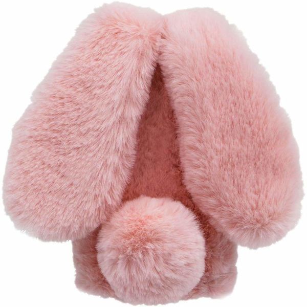 iPhone 7 Rabbit Fur Case Cover-Pink