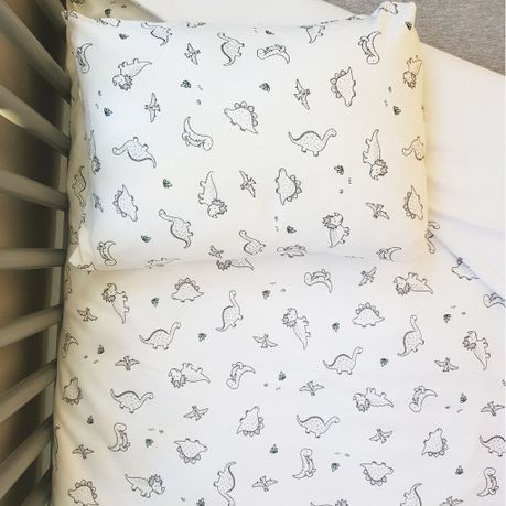 dinosaur cot bed set