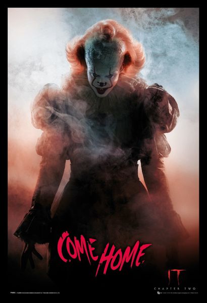 IT - Chapter 2 Poster with Black Frame