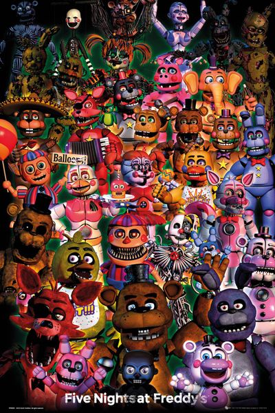Five Nights of Freddy's - Group Poster