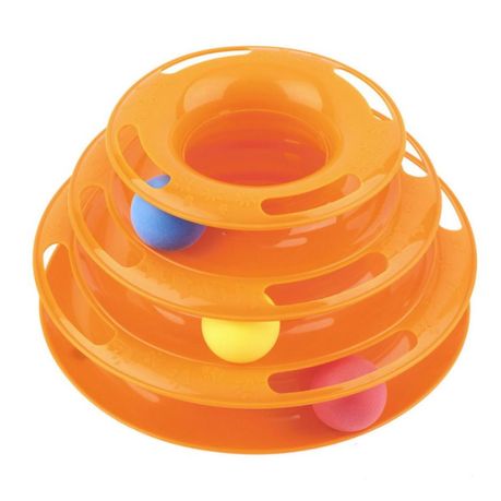 cat ball toys plastic