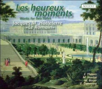 Les Heureux Moments Works for Two Flutes (Theuns, Hantai) (CD / Album)