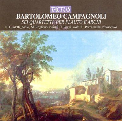 Bartolomeo Campagnoli: Sei Quartetti Per Flauto E Archi (CD / Album)