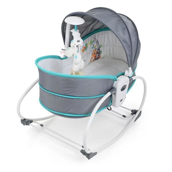 5 in 1 rocker bassinet - Blue