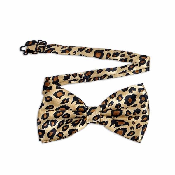 Leopard print bow tie bowties for men and women