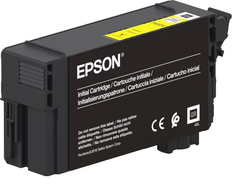 Epson T40C440 Ultrachrome XD2 Yellow Cartridge (26ml)