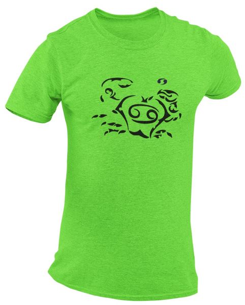 Cancer Symbol - Lime Green T-Shirt