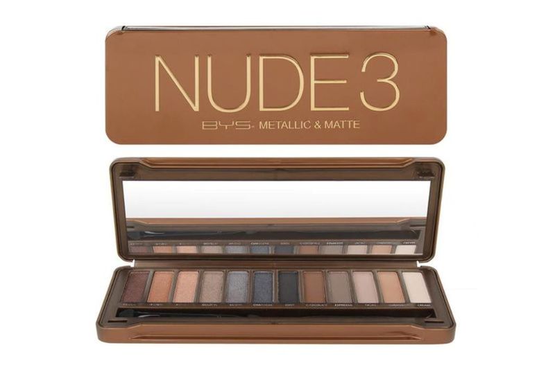 BYS 12 Palette Eyeshadow - Tin Nude 3