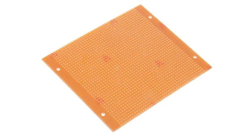 Veroboard, Epoxy Paper, 1.6mm, 101.6mm x 121.92mm