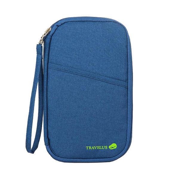 TravelUs Passport Holder - Blue