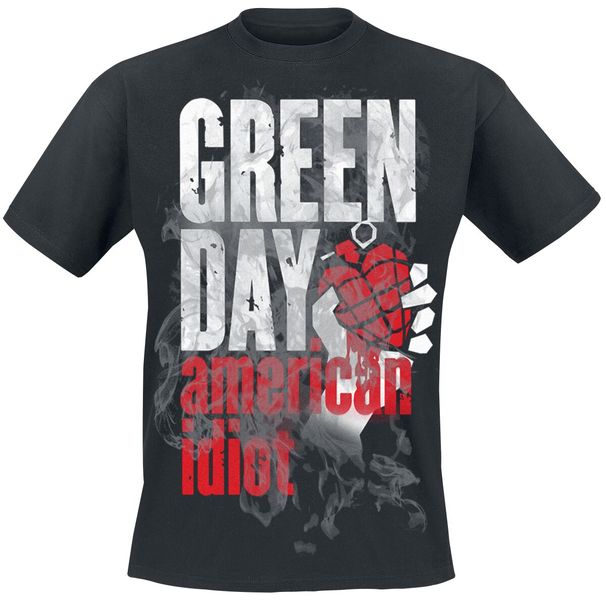 Rock Ts Green Day - Smoke