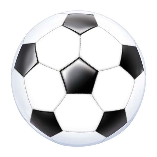 Qualatex 22 Inch Bubble Balloon Soccer Ball