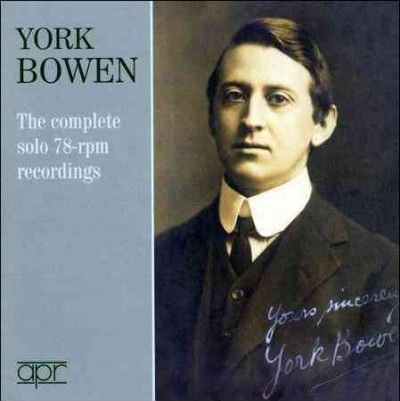 Complete 78rpm Recordings, The (Bowen) (CD / Album)