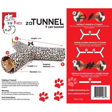 Connectable best sale cat tunnels