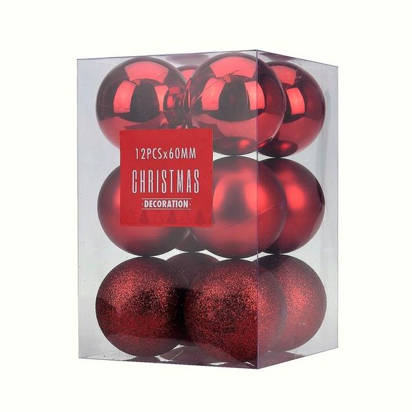 Christmas Baubles - Red (6cm diameter)