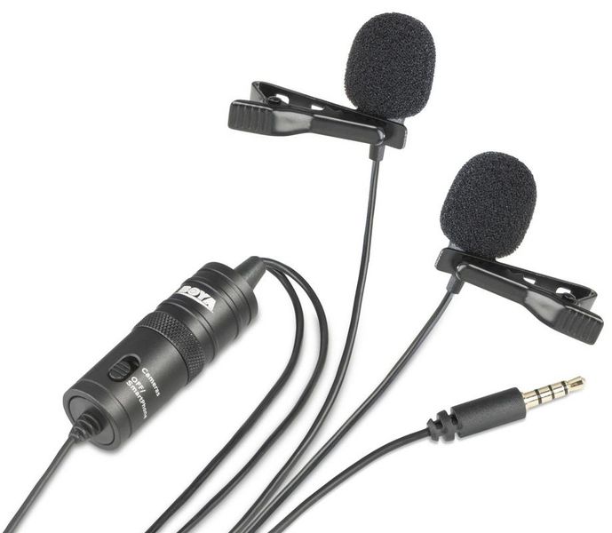 BOYA BY-M1DM Wired Lavalier Microphone