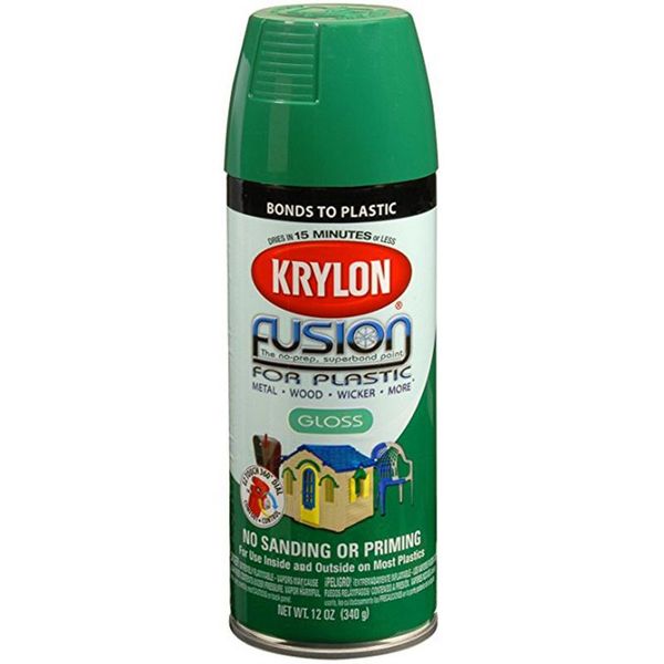 Krylon Fusion Plastic Gloss Spring Grass - 354ml