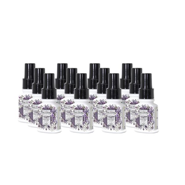 Poo-Pourri Lavender Vanilla Toilet Spray - 41ml (12 pack)