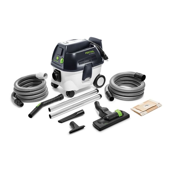Festool Mobile Dust Extractor Ct 17 E-Set Bu Cleantec 768944