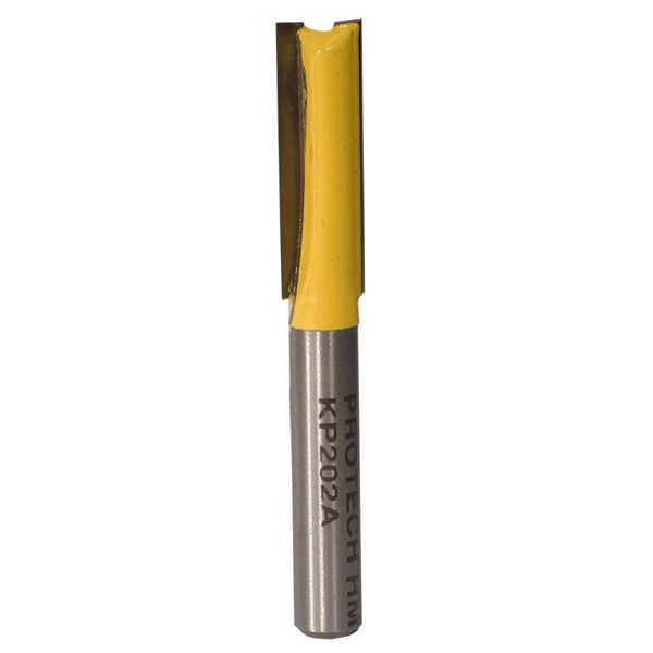 Straight Bit 5/16" (7.9Mm) X 1"(25.4Mm) Two Flute Long 1/4" Shank