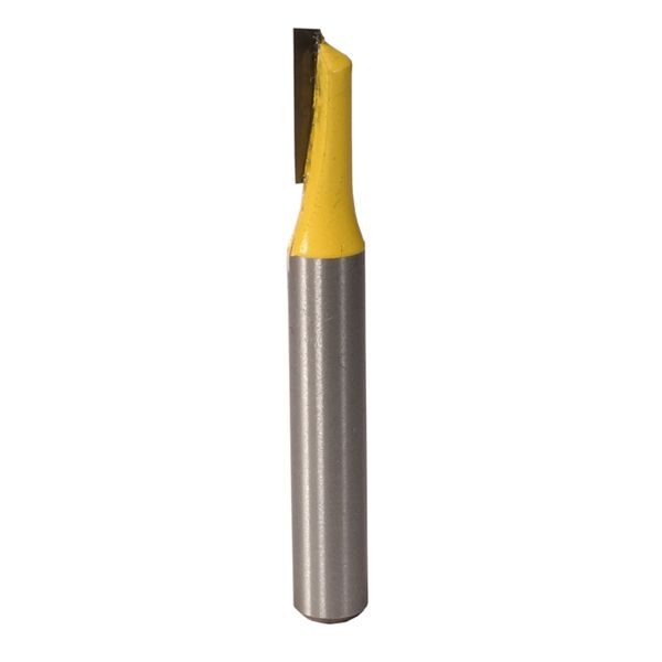 Straight Bit 5Mm X 13Mm Single Flute Metric 1/4" Shank