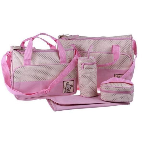 Functional Diaper Backpack - Pink image