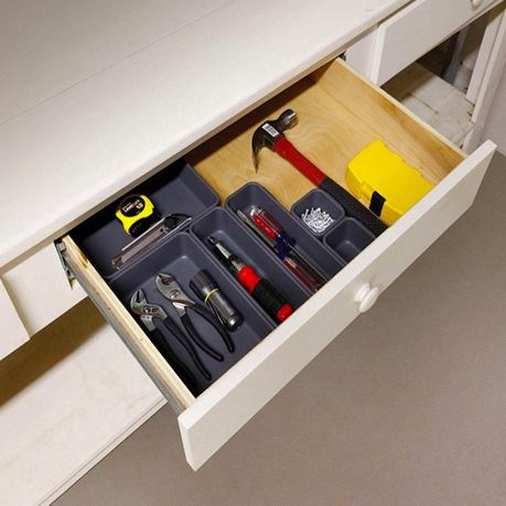 1 Set Of 8 Pieces Tool Box Organizer Tray Divider Set, Desk Drawer