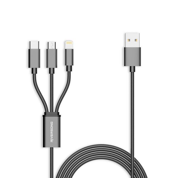 Riversong Infinity 3-in-1 USB Cable