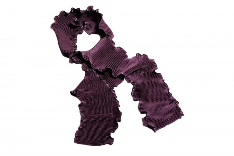 Exodus Factory Purple Crush pleated scarf