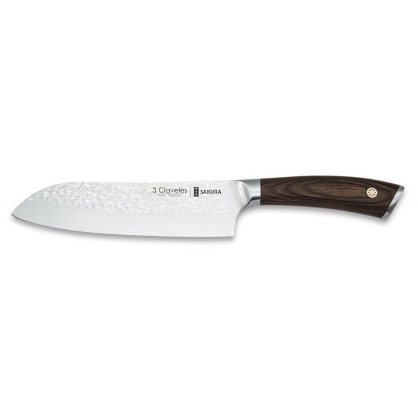 3 Claveles Sakura Santoku Knife 17.5cm - 7