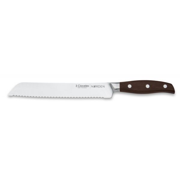 3 Claveles Norden Bread Knife 20.5cm - 8