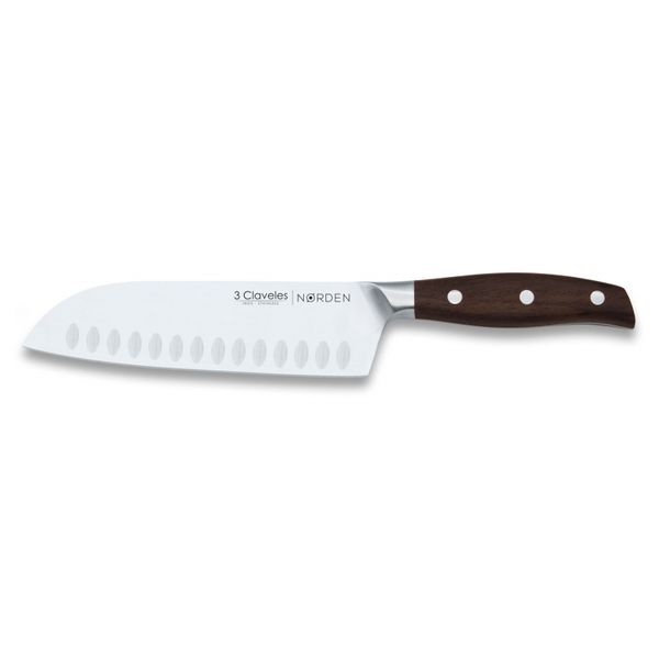 3 Claveles Norden Santoku Knife 17.5cm - 7