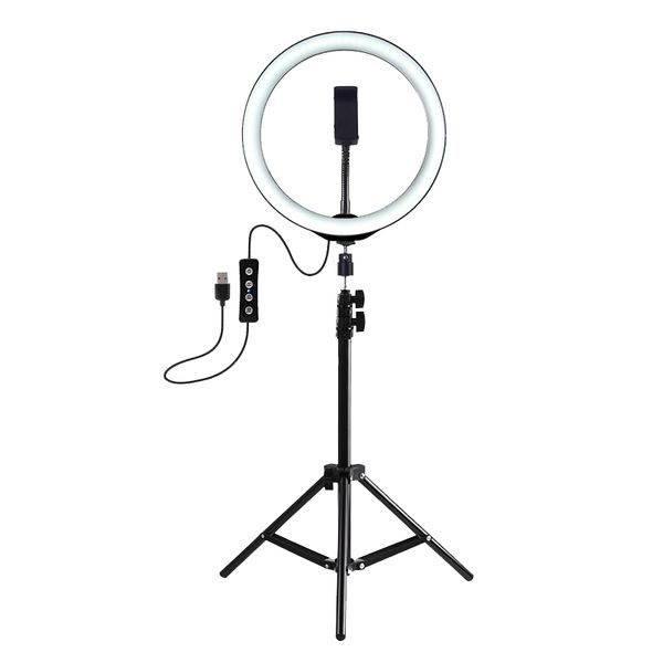 Vlogging LED Ring Light &amp; Tripod