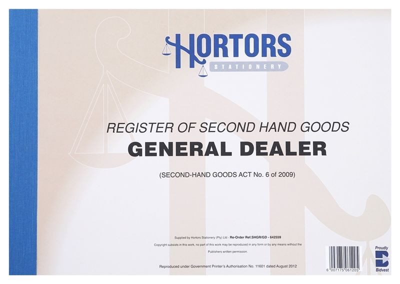 Hortors Second Hand Goods Register Pawn Shops