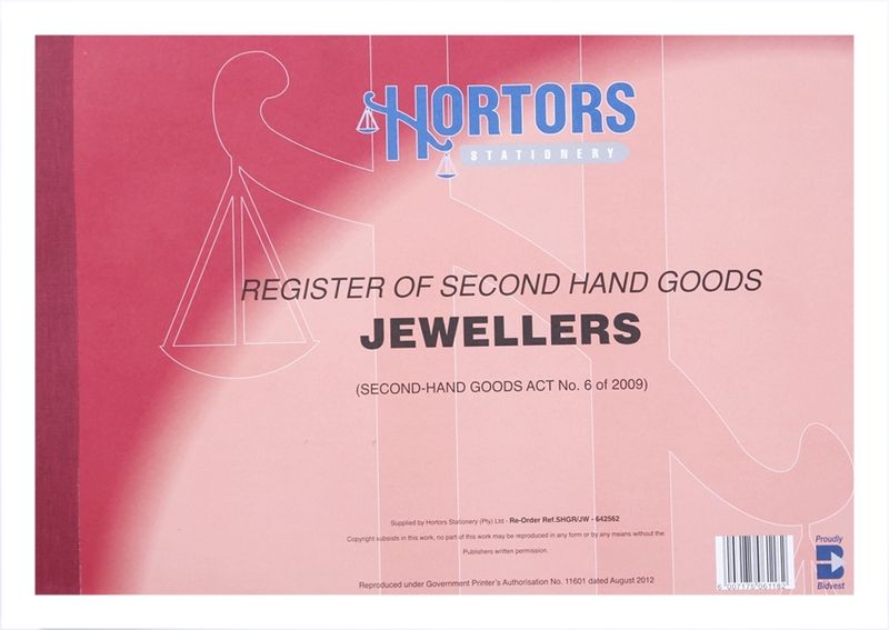 Hortors Second Hand Goods Register Jewellers