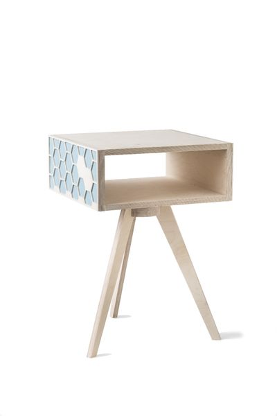 Native Décor Hexa Bedside Table