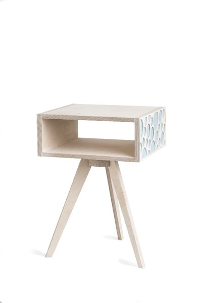 Native Décor Bubble Bedside Table