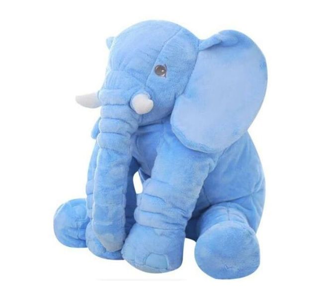 Stuffed Toys Elephant Pillow - Blue
