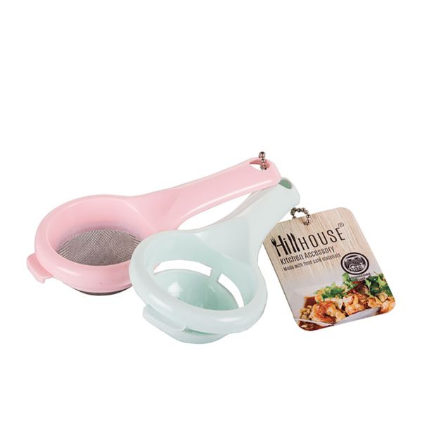 Strainer &amp; Egg Separator Plastic - 2pc per Pack